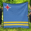 Aruba Flag Premium Quilt A6  Quilt